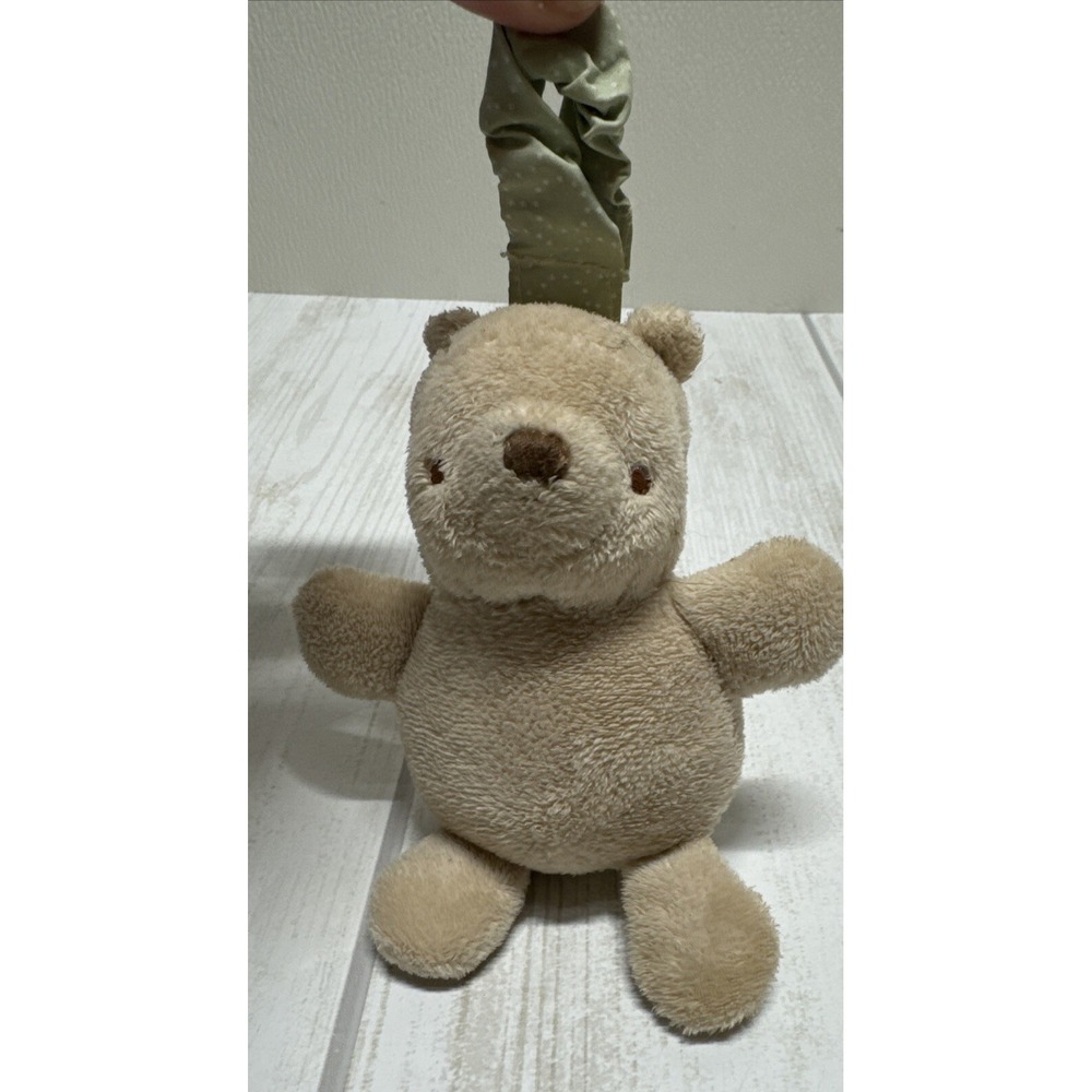 Disney Baby classic Winnie The Pooh rattle plush hang toy Small